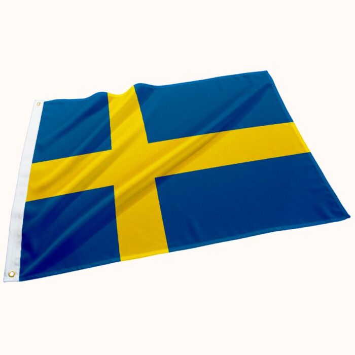 Bandeira ESTAMPADA da Suécia - Imagem 1
