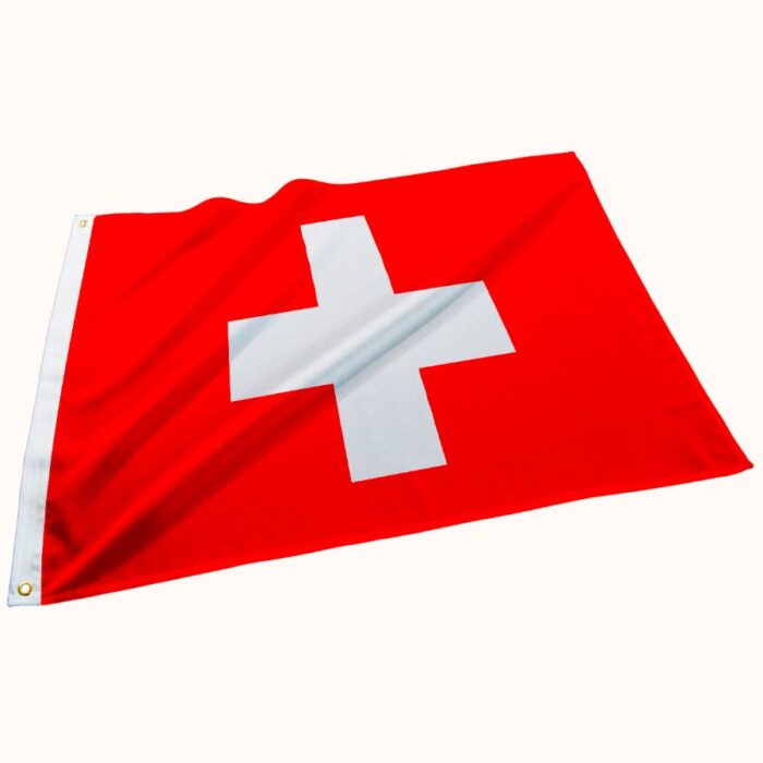 Bandeira ESTAMPADA da Suíça - Imagem 1
