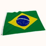 Bandeira ESTAMPADA do Brasil - Tecido Oxford - 100% Poliéster